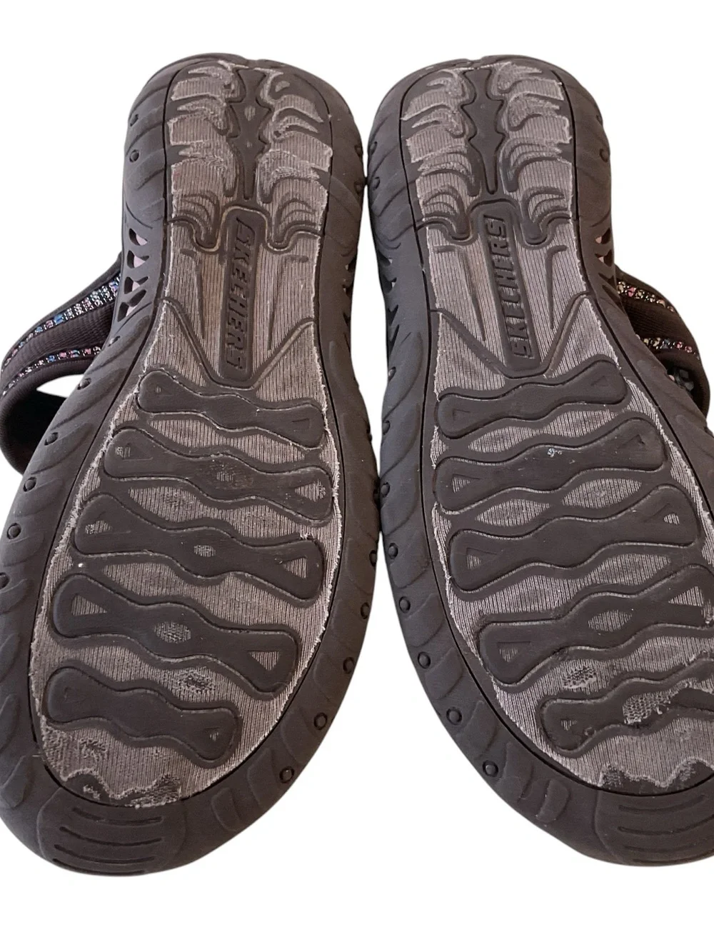 Skechers Women's Dark Brown Strap Sandals